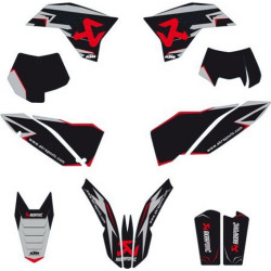 78008190500  KTM Sticker Set Akrapovic 