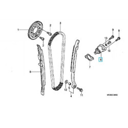 14520MEB671  Τεντωτήρας Καδένας Εκκεντροφόρου Honda CRF-450R '02-'03