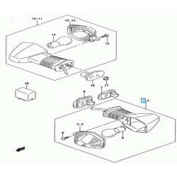 3560138G40  Front Right Blinker Suzuki GSF-650-1250 Bandit