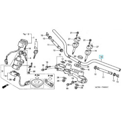 53100MCB770  Steering Handle Honda XL-650V Transalp '04-'07