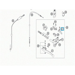 ***59002047000  Μανέτα Αποσυμπιεστή KTM LC4-640 '03-'07