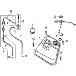 37800ARB000  Fuel Level SYM Symphony 50-125-150 SR