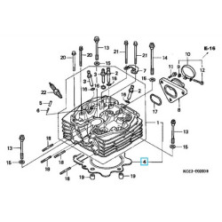 12251KCZ013  Φλάντζα Εκρήξεως Honda XR-250 '01-'04