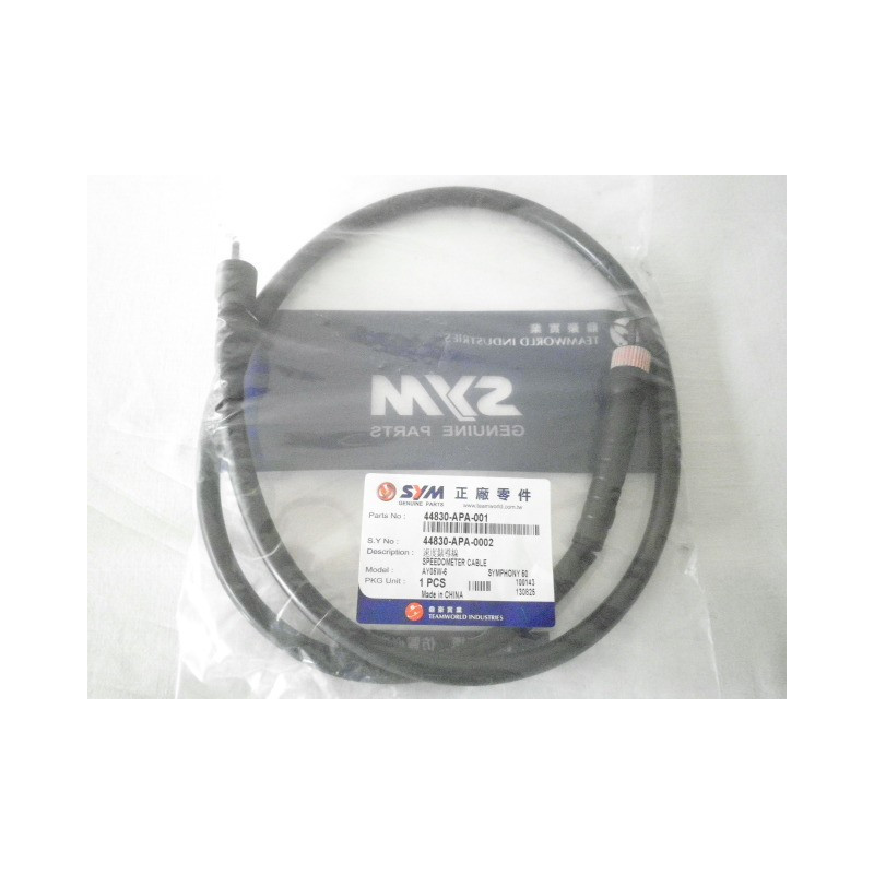 44830APA001  Speedometer Cable SYM Symphony 50-125-150