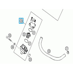 58335013044  Thermostat Cpl. 70 Dg. KTM LC4-640 '98-'07