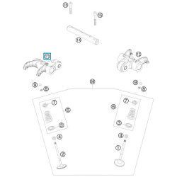 75036061144  Πιανόλα Εξαγωγής KTM 690