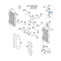 54835017000  Θερμοστάτης 55C KTM EXC 2T '04-'13