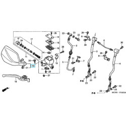 53180MCB610ZD  Guard Right Knuckle Honda XL-650V-700V Transalp 