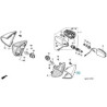 64325MBTD10  Cover Left Front Winker Honda XL-1000V Varadero '99-'02