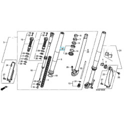 51490KZ3J31  Fork Oil Seal Set Honda CRF-450R '02-'03