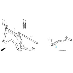 28300KPL900  Μανιβέλα Honda SCV-100 Lead 