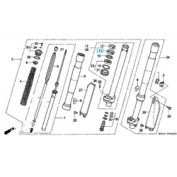 51414ML3791  Bush Guide Honda CR-250-500 '92-'94