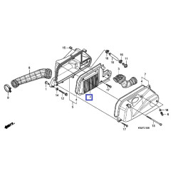 17210KRJ900  Air Filter Honda FES-125-150 Pantheon 4t.
