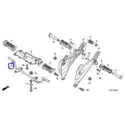 50610KPH900  Βάση Μαρσπιέ Οδηγού Honda ANF-125 Innova