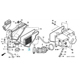 17225MAKE20  Air Filter Honda FMX-650