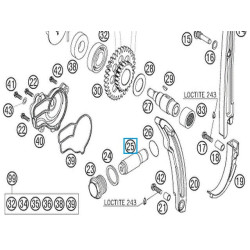77036003000  Timing Chain Adjuster KTM EXC-F '06-'14 SX-F '05-'14