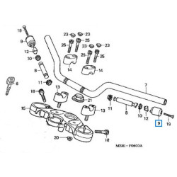 53104MY9751  Weight Steering Handle Honda CBF-600-1000