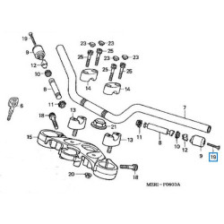90191MJ0000  Screw Weight Steering Handle Honda CBF-600-1000