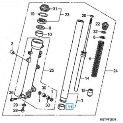 51415MCF003  Κουζινέτο Εμπρός Ανάρτησης Honda XL-1000V Varadero 