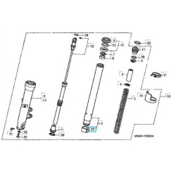 51415MBWE11  Κουζινέτο Εμπρός Ανάρτησης Honda CBR-600F '99-'06