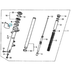 51414MAZ751  Bush Guide Honda CBR-600F '01-'04