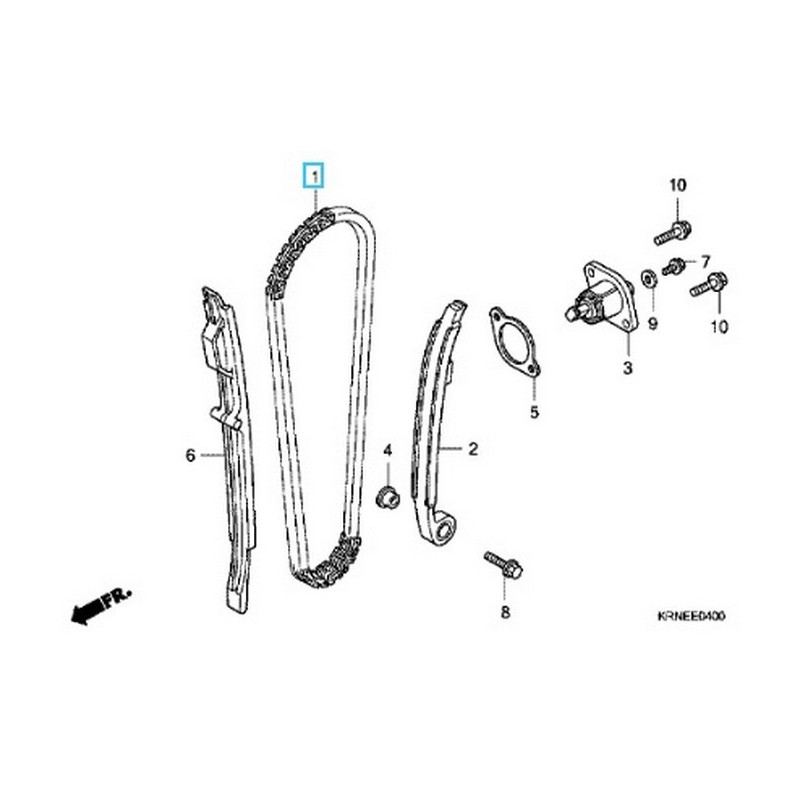 14401KRNA41  Καδένα Εκκεντροφόρου Honda CRF-250R '10-'14