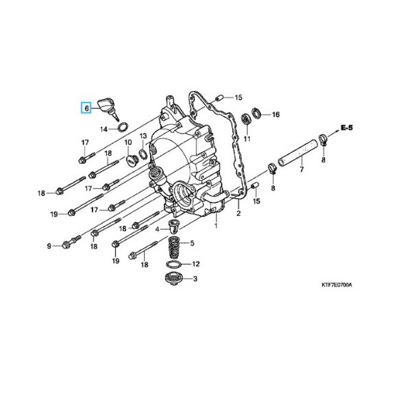 15651KGF910  Δείκτης Λαδιού Honda SH-125-150 