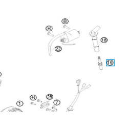77239093000  Μπουζί KTM EXC-F SX-F 350
