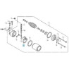 31206MBE008  Bruch Holder Set Honda CB-CBF-CBR
