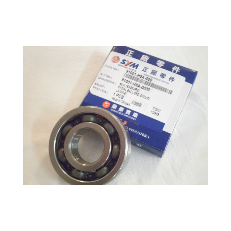 91001H9A000  Crankshaft Bearing Right Sym Joyride-200 EFI HD-200 EFI 