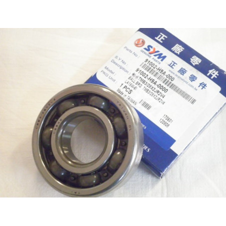 91002H9A000  Crankshaft Bearing Left Sym Joyride-200 EFI HD-200 EFI 