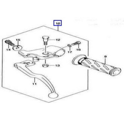 5750010D01  Lever Assy. Clutch Suzuki DL-650 V-Strom '04-'09