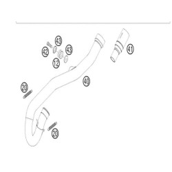 50305016000  Ελατήριο Εξάτμισης KTM EXC-SX-LC4-640
