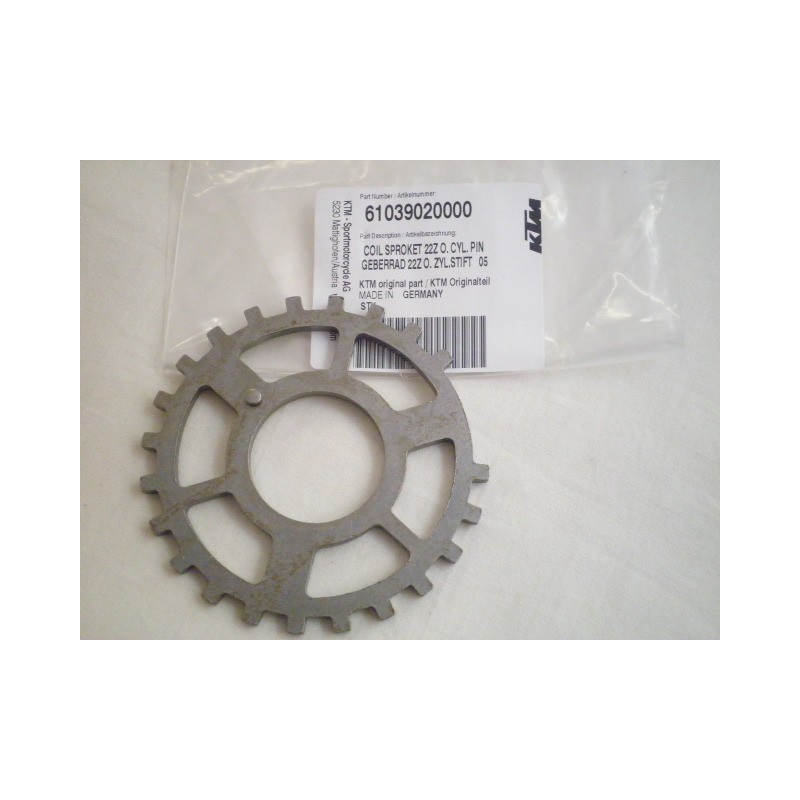 61039020000  Coil Sprocket 22T KTM LC8 990 '05-'13