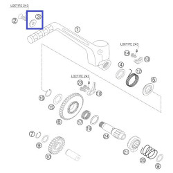 54633037000  Ροδέλα Μανιβέλας KTM EXC-SX