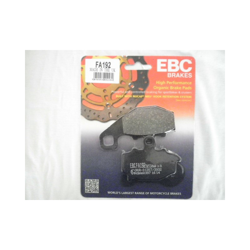 FA192   EBC  Rear Brake Pads Kawasaki ZX6R Z-750