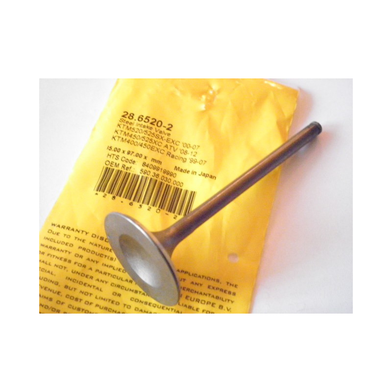 PR-28-6520-2  PROX  Valve Intake KTM EXC-400-450-520-525