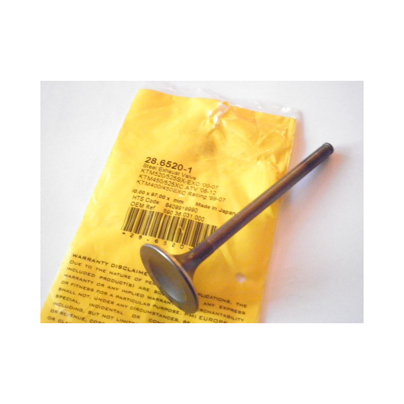 PR-28-6520-1  PROX Valve Exhaust KTM EXC-400-450-520-525