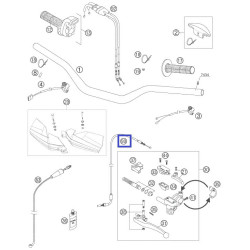 77002096000   Ντίζα Hot-Start (Τσοκ) KTM  SXF-250-450