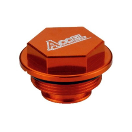 AC-RBC-04 ACCEL Brake Reservoir Cover Orange KTM EXC-SX-SMR