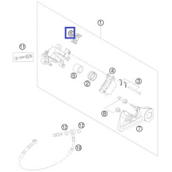 54813018000  Retaining Spring Set KTM EXC-SX '04-'15