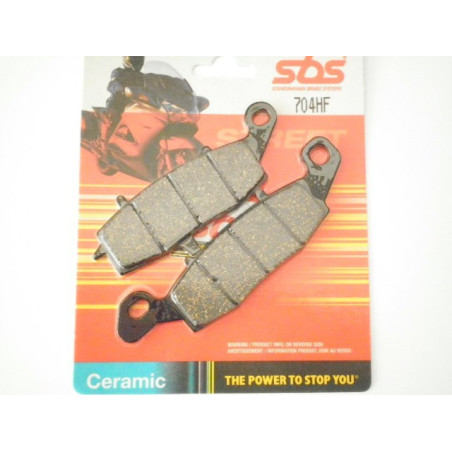 704HF  SBS Front Brake Pads Kawasaki Versys-650
